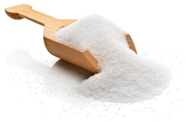 White refined sugar