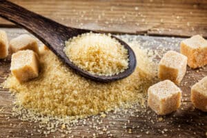 Turbinado raw cane sugar