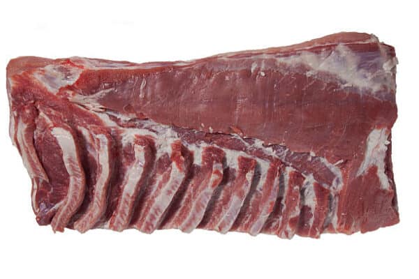 Frozen center-cut pork loin