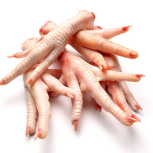 Frozen chicken feet