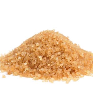 Turbinado raw cane sugar
