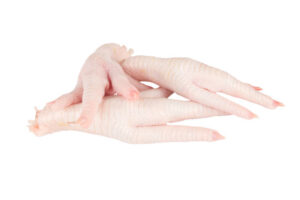 frozen chicken paws