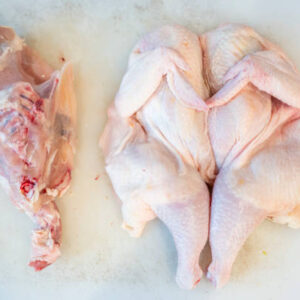 HALAL frozen half chicken