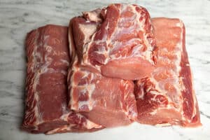 Frozen center-cut pork loin